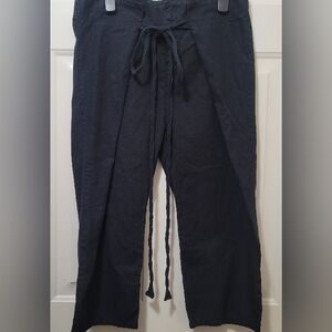 Madewell Black Ankle Cropped Pants